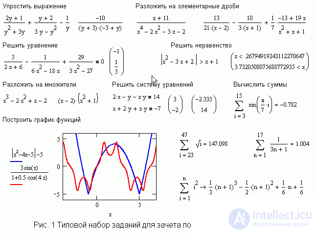   Mathcad in teaching physics 