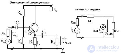   Emitter Repeater (Current Amplifier) 