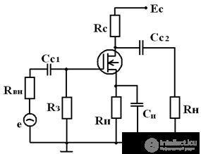   Field-effect transistor amplifier 