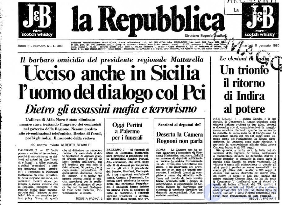 20. Phenomenon La Repubblica  - Italian daily newspaper. 