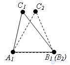   The second sign of equality of triangles 