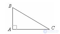   Right triangle 