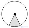   Circle, circular segment, circular sector 