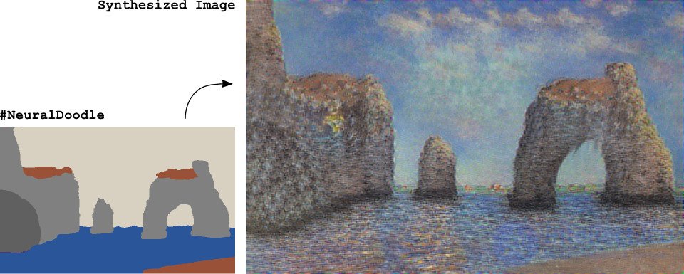   The neural network was taught to turn paint from paint into artistic masterpieces 