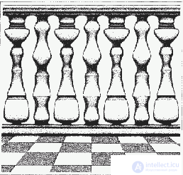   The ratio of the figure and background Visual illusions 