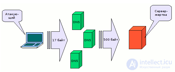 DNS Amplification (DNS gain)