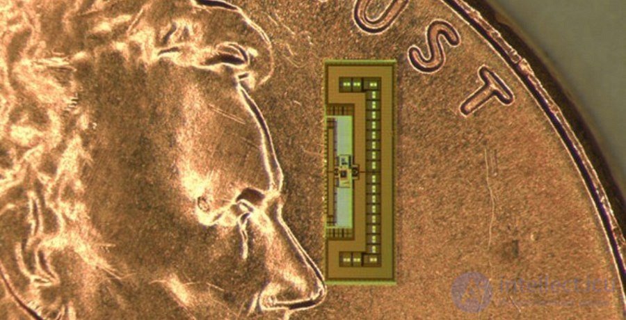   transceiver Microchip powered by radio waves 